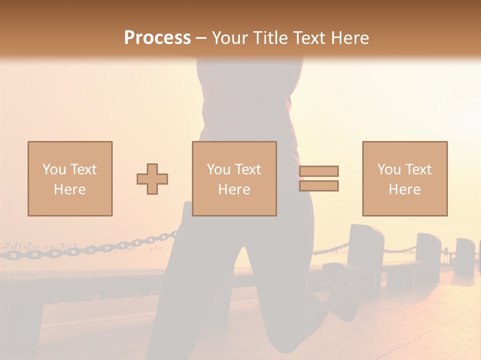 Person Free Sunrise PowerPoint Template