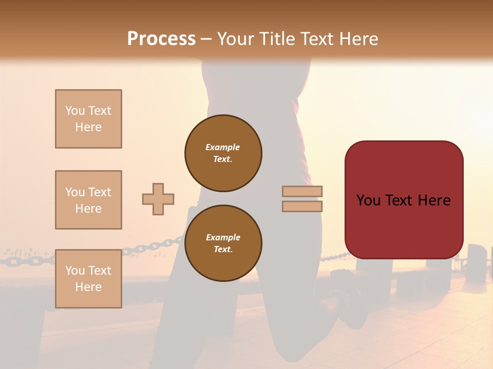 Person Free Sunrise PowerPoint Template