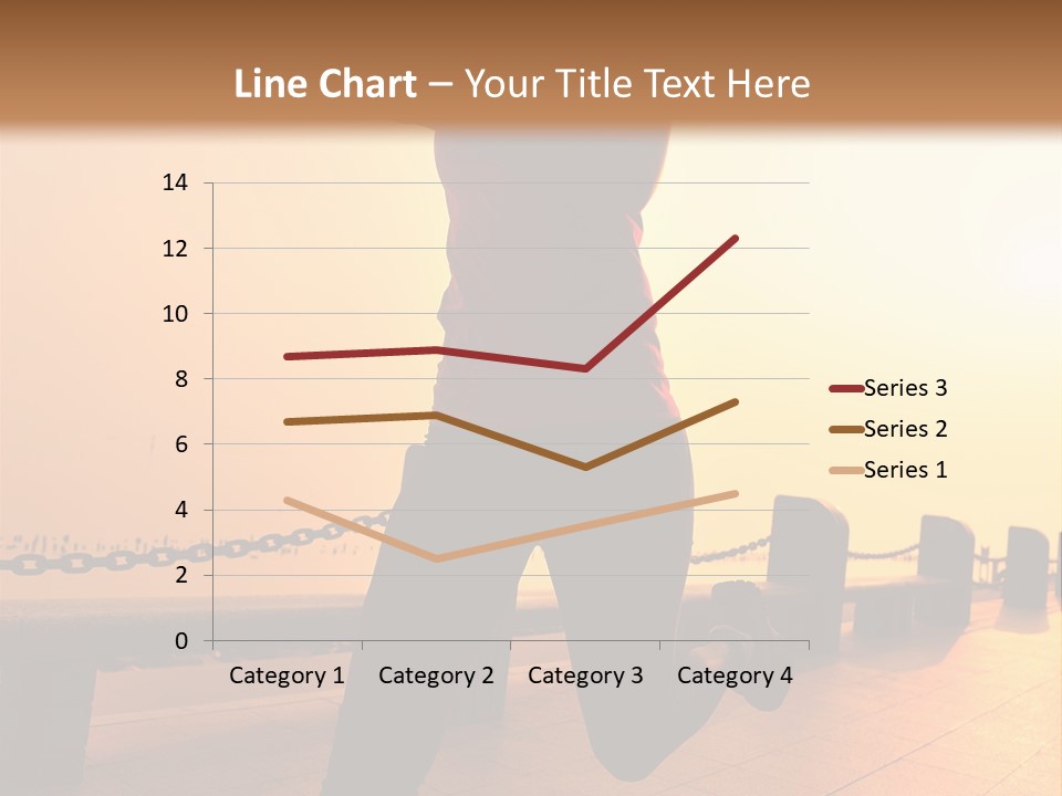 Person Free Sunrise PowerPoint Template