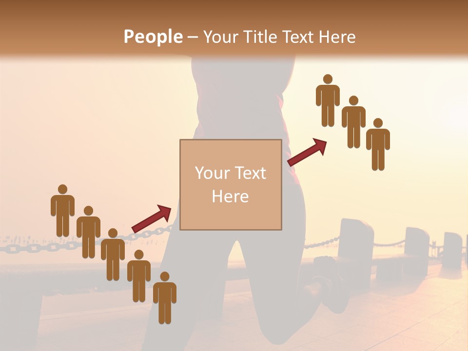 Person Free Sunrise PowerPoint Template