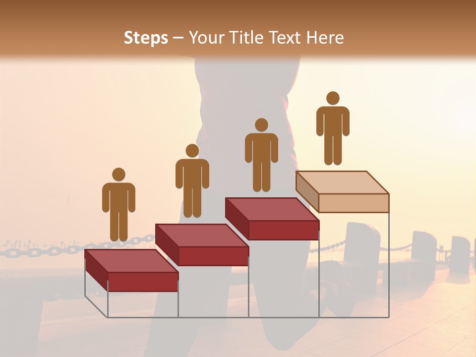 Person Free Sunrise PowerPoint Template