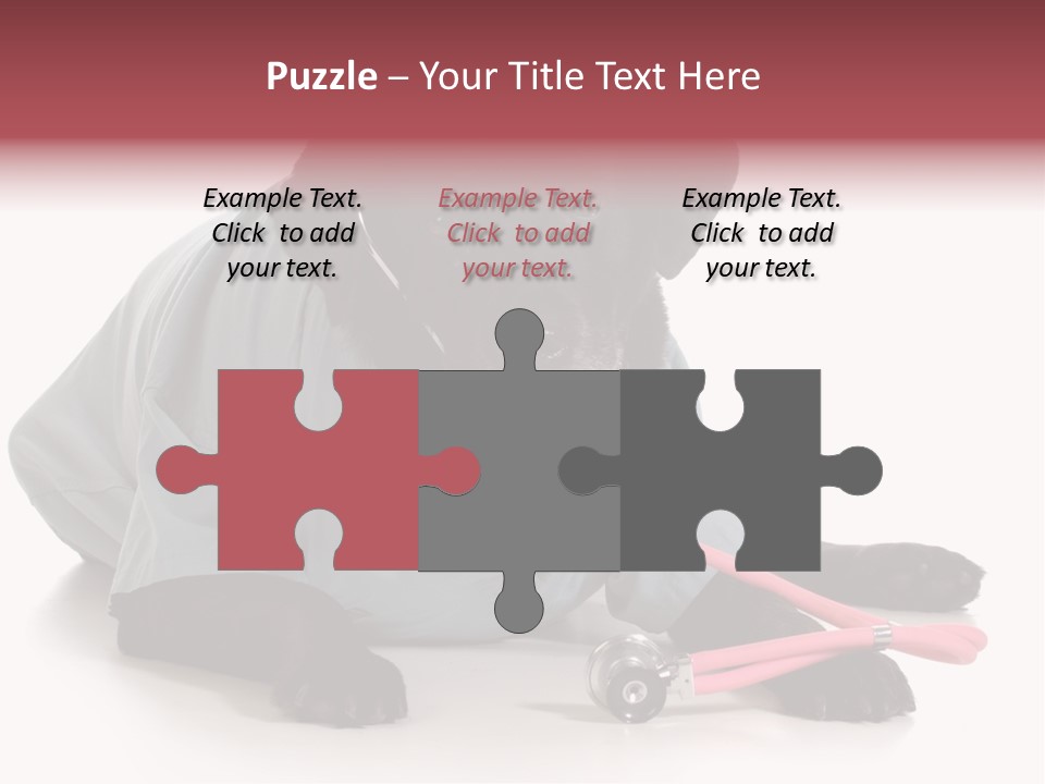 Operation Black Wearing PowerPoint Template