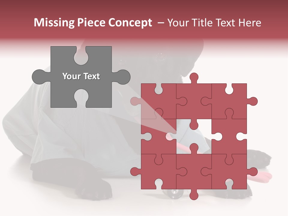 Operation Black Wearing PowerPoint Template