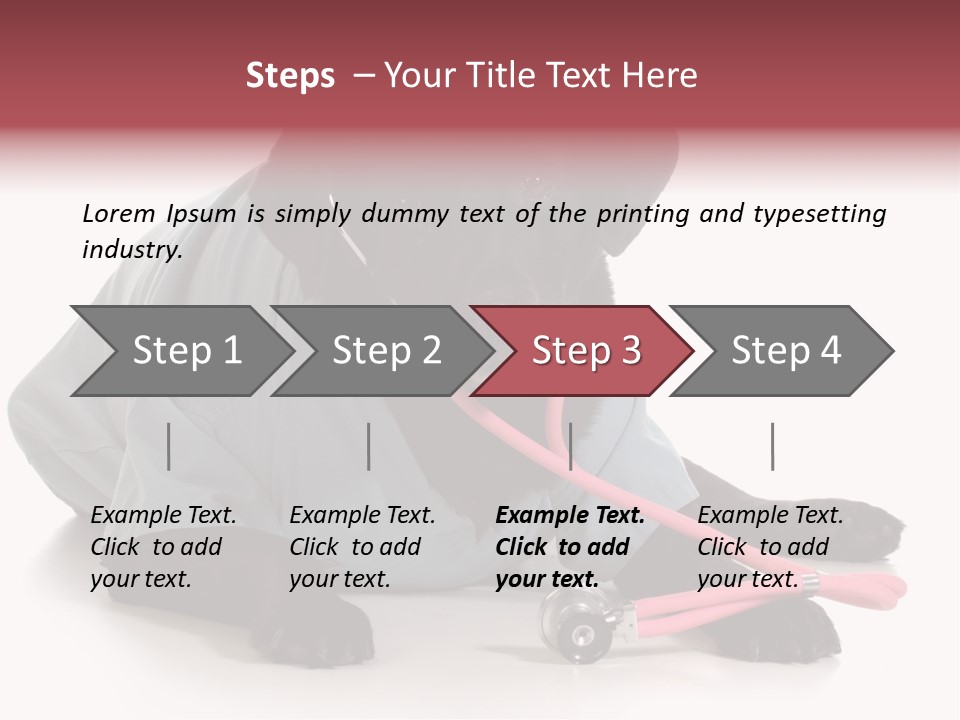 Operation Black Wearing PowerPoint Template