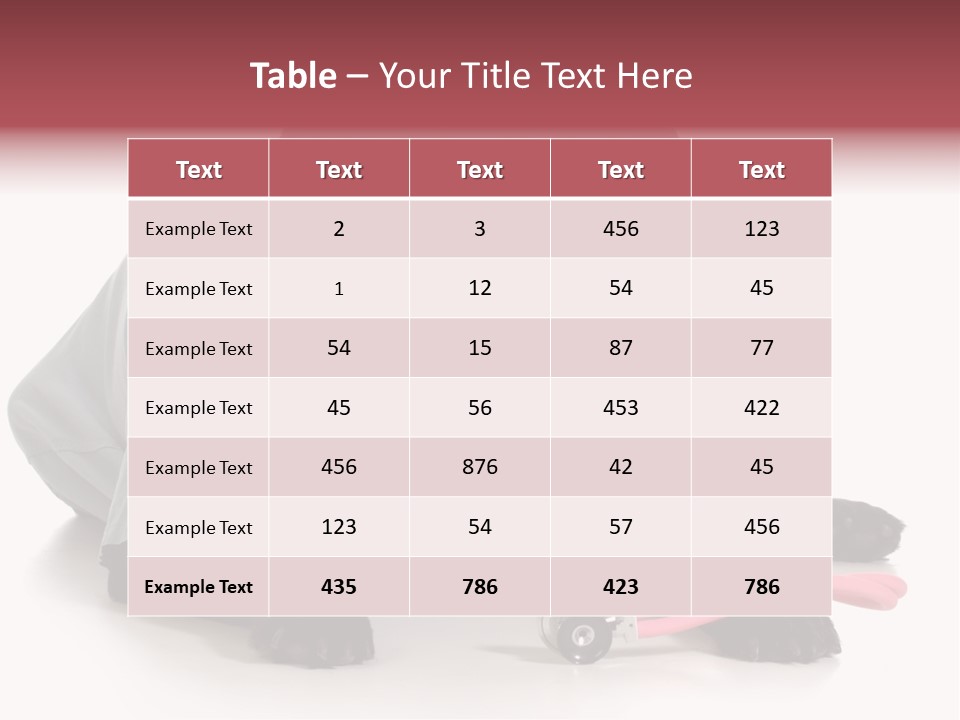 Operation Black Wearing PowerPoint Template