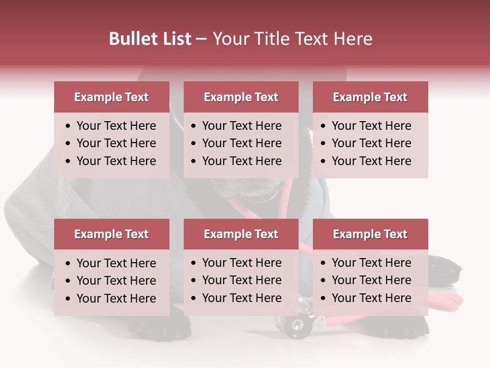 Operation Black Wearing PowerPoint Template