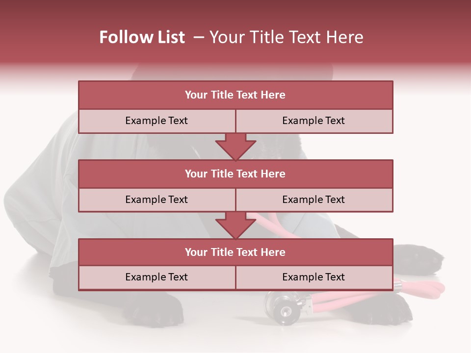 Operation Black Wearing PowerPoint Template