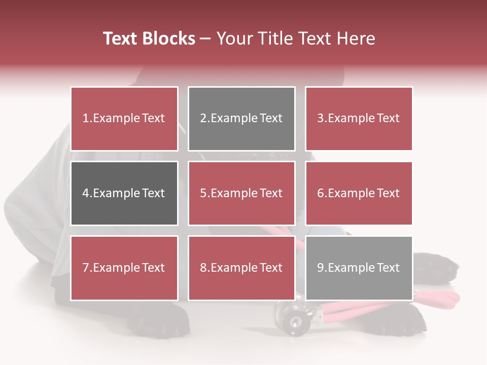 Operation Black Wearing PowerPoint Template