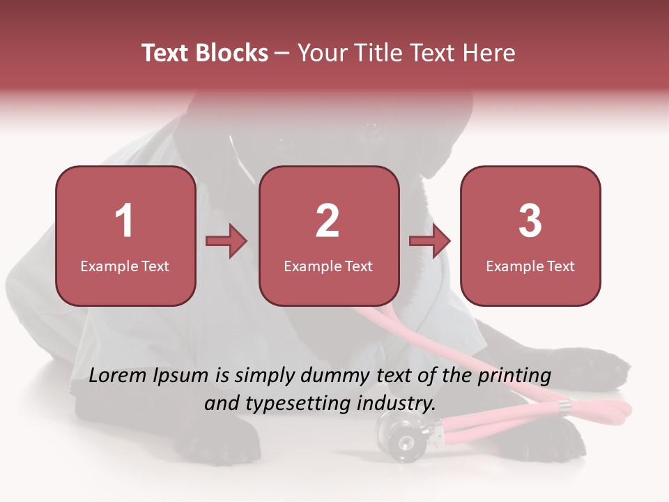Operation Black Wearing PowerPoint Template