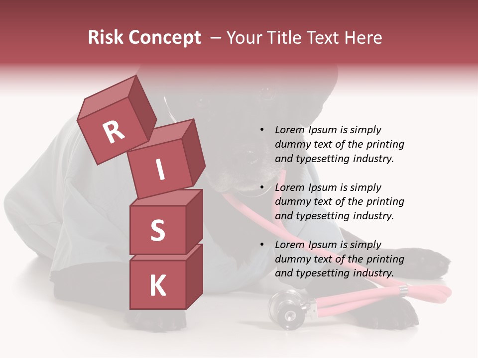 Operation Black Wearing PowerPoint Template