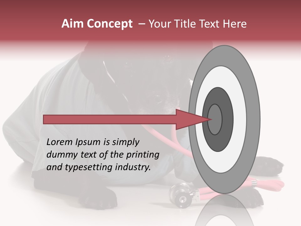 Operation Black Wearing PowerPoint Template