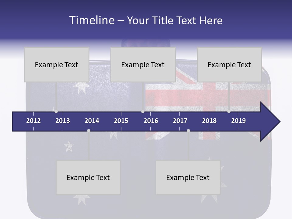 Bag Australia Businessman PowerPoint Template