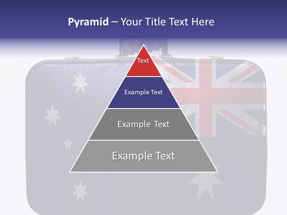 Bag Australia Businessman PowerPoint Template