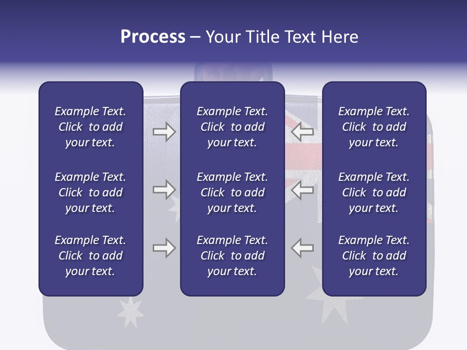 Bag Australia Businessman PowerPoint Template