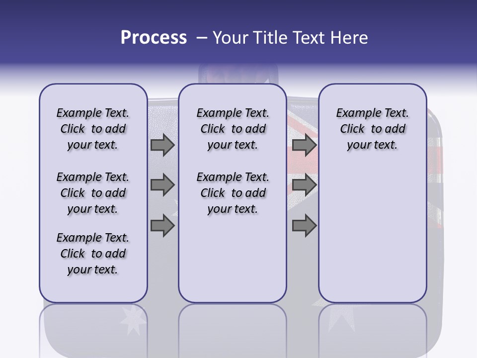 Bag Australia Businessman PowerPoint Template