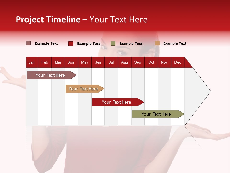 Background Confident Fashion PowerPoint Template