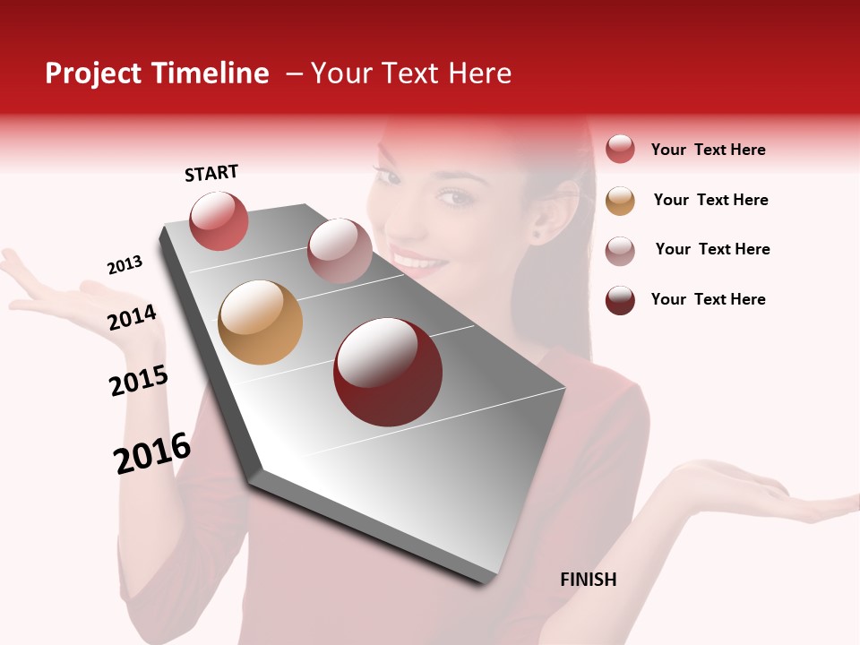 Background Confident Fashion PowerPoint Template