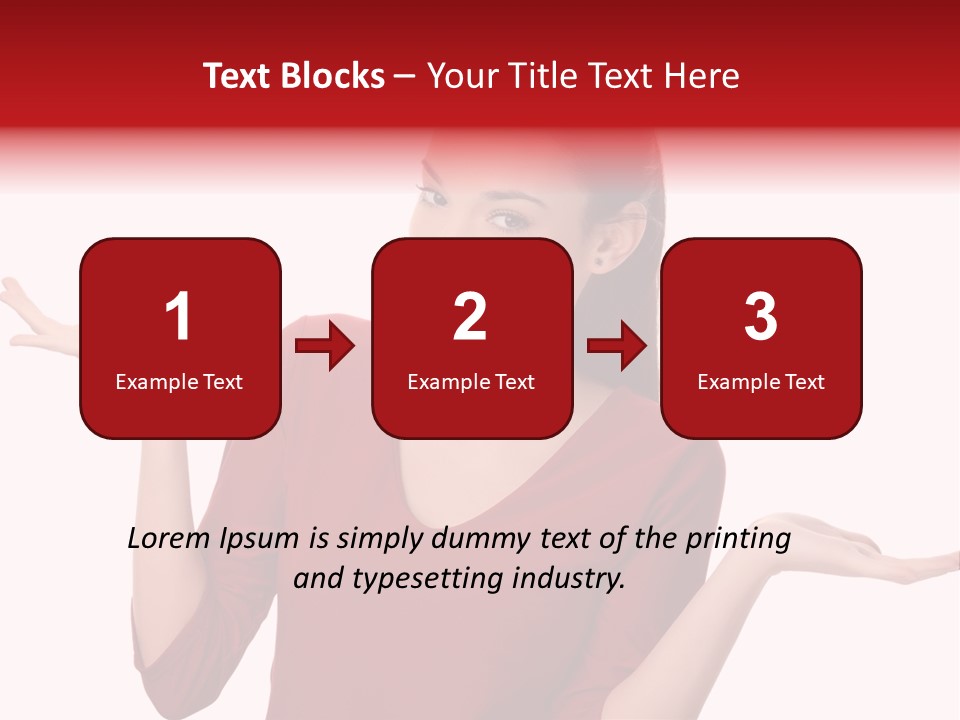 Background Confident Fashion PowerPoint Template