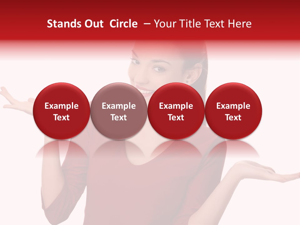 Background Confident Fashion PowerPoint Template