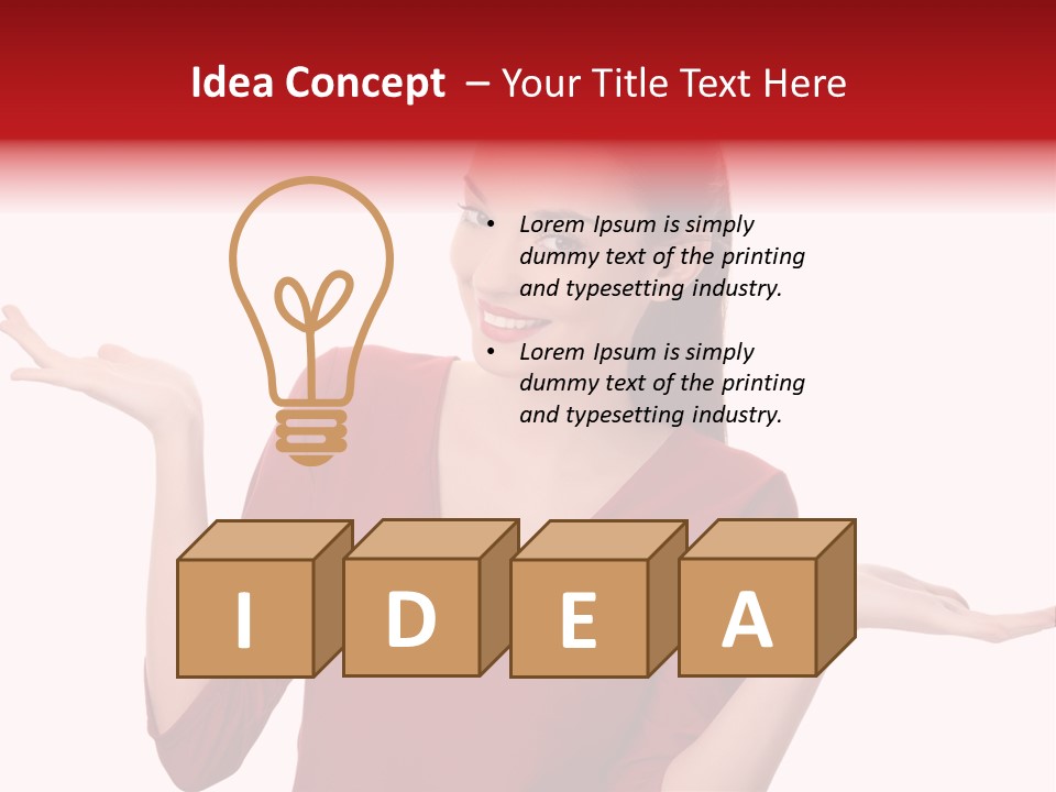 Background Confident Fashion PowerPoint Template