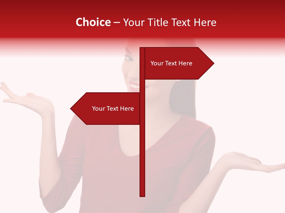 Background Confident Fashion PowerPoint Template