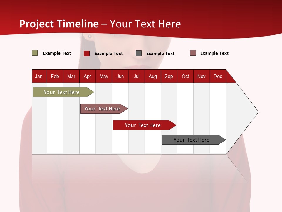 Lazy Expression Bored PowerPoint Template