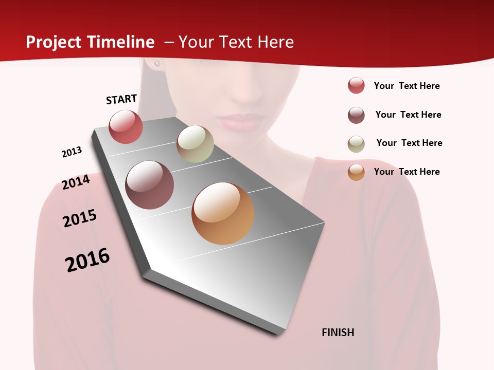 Lazy Expression Bored PowerPoint Template