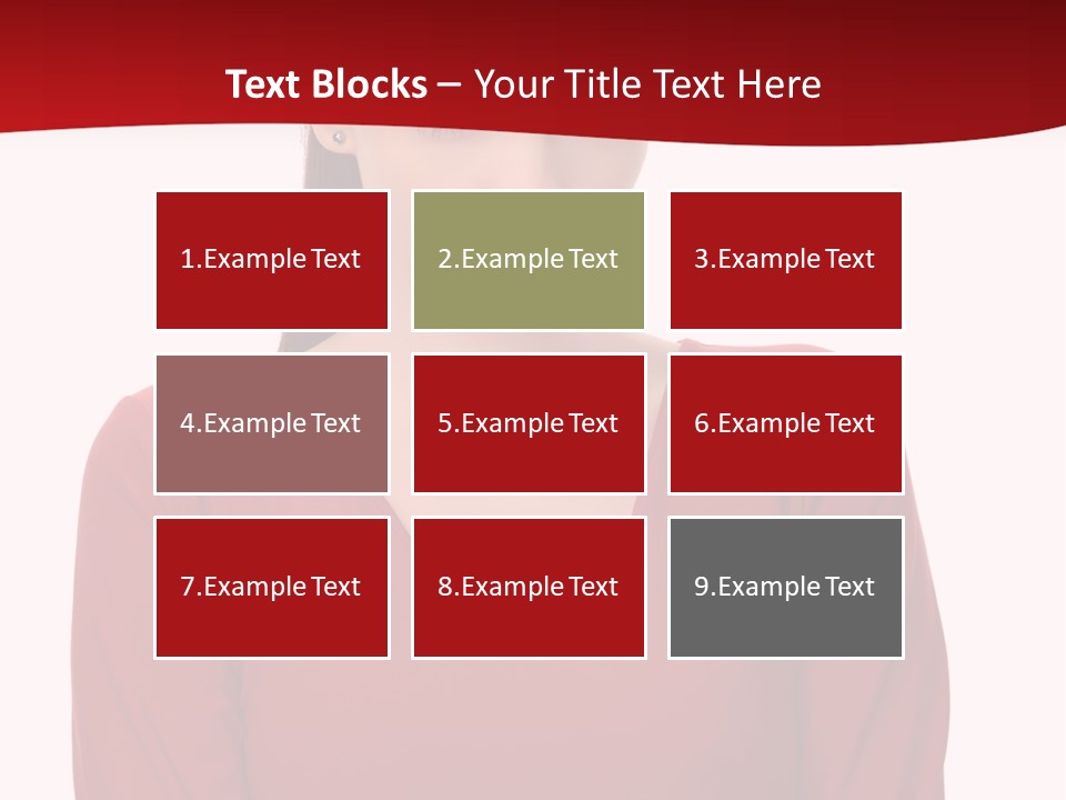 Lazy Expression Bored PowerPoint Template