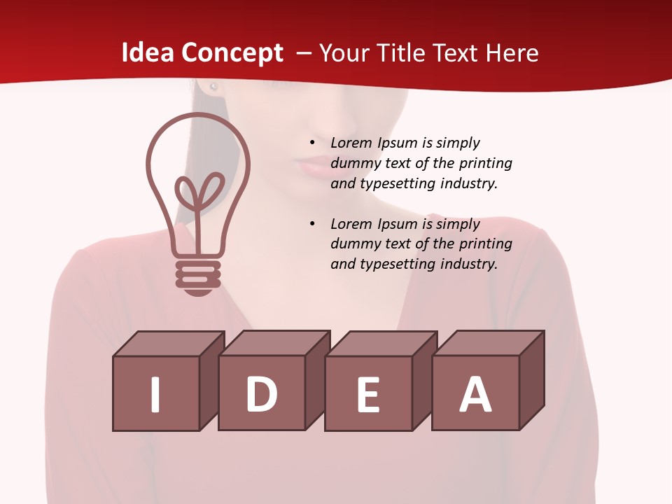 Lazy Expression Bored PowerPoint Template