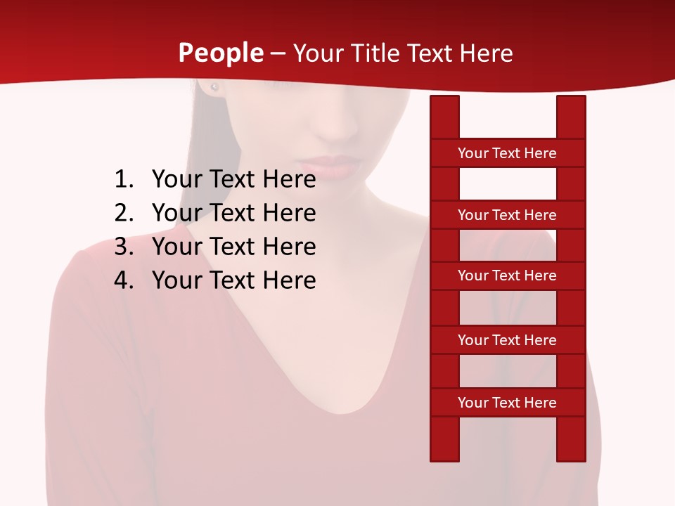 Lazy Expression Bored PowerPoint Template