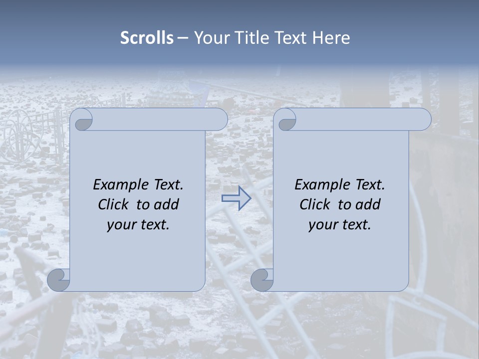 Outcry Euromaidan Expectation PowerPoint Template