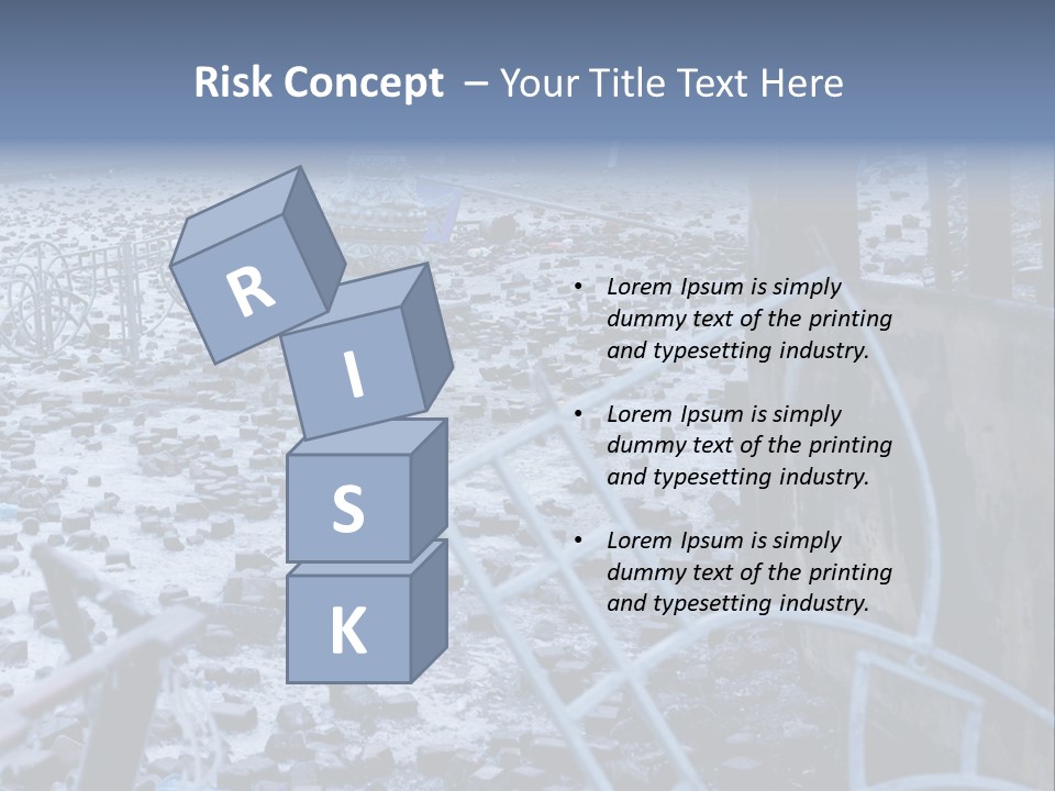 Outcry Euromaidan Expectation PowerPoint Template