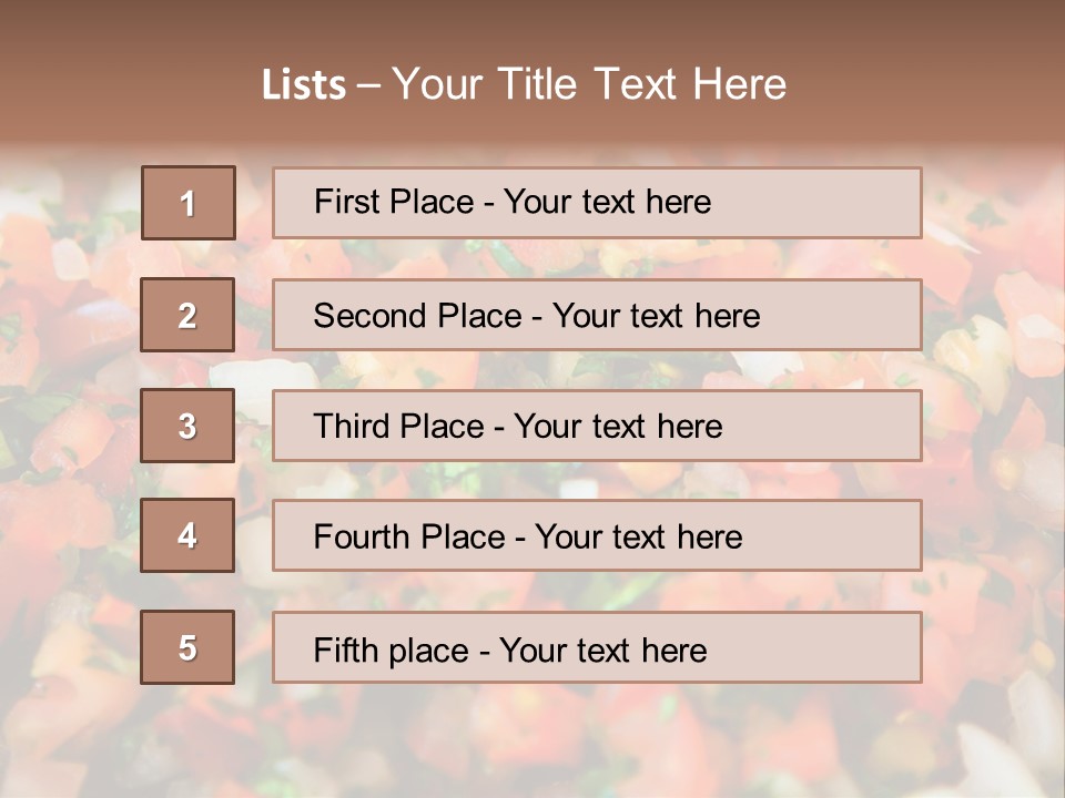 Pasta Olive Healthy PowerPoint Template