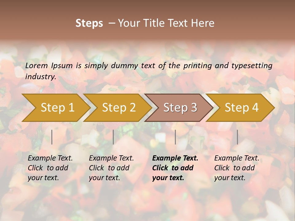 Pasta Olive Healthy PowerPoint Template