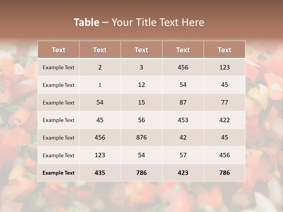 Pasta Olive Healthy PowerPoint Template