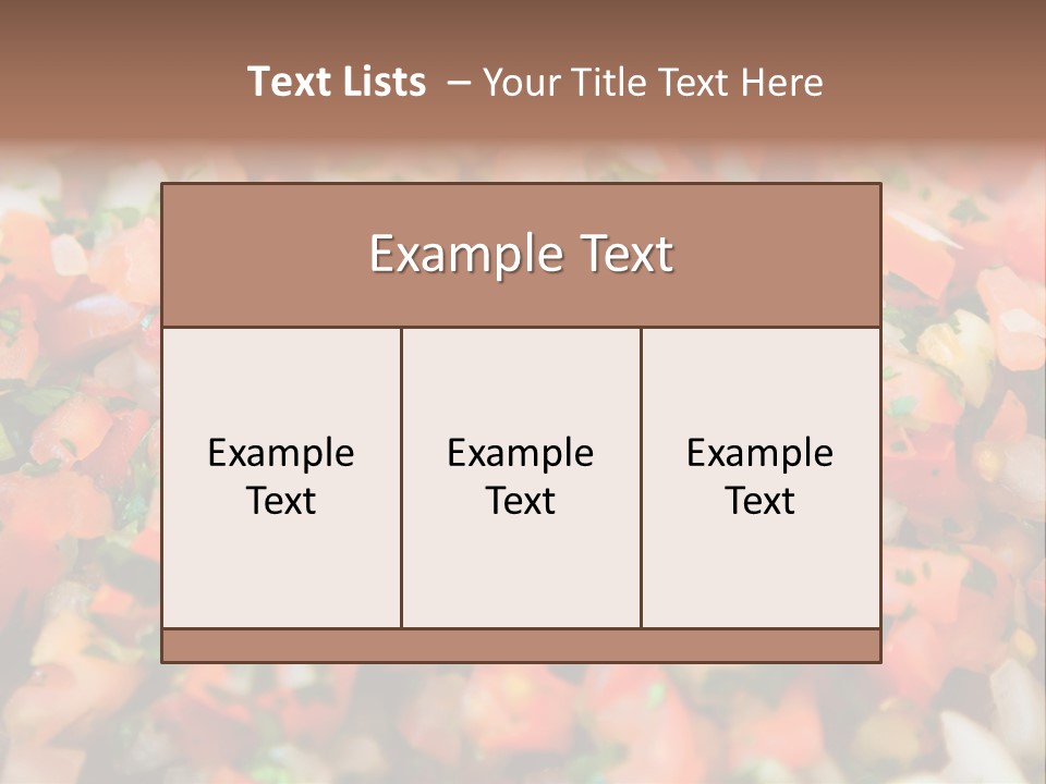 Pasta Olive Healthy PowerPoint Template