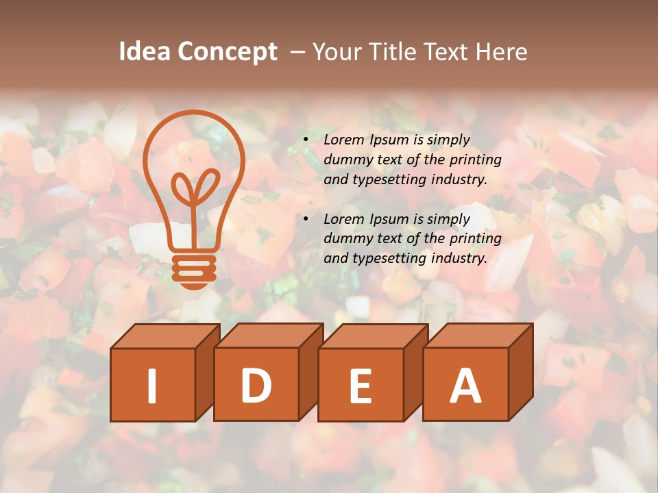 Pasta Olive Healthy PowerPoint Template