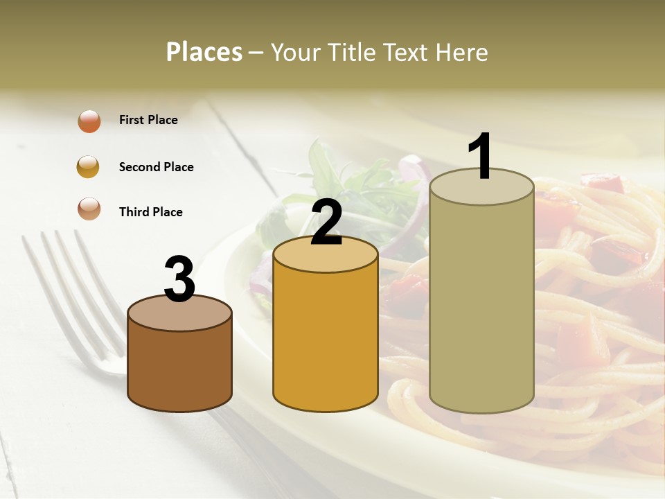 Pasta Olive Healthy PowerPoint Template