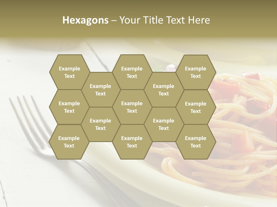 Pasta Olive Healthy PowerPoint Template