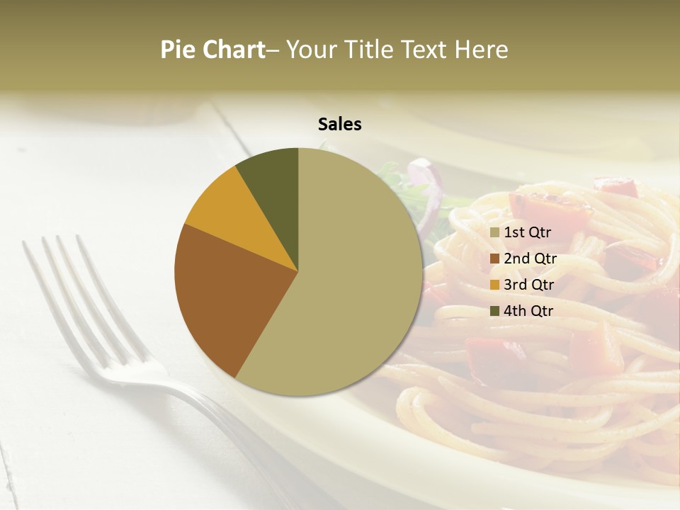 Pasta Olive Healthy PowerPoint Template