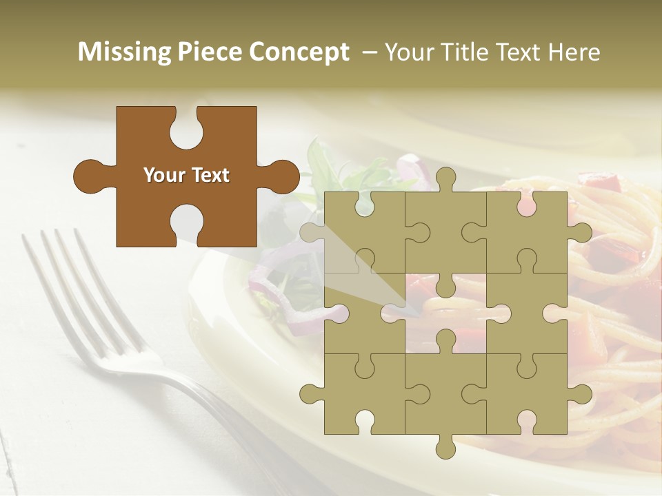 Pasta Olive Healthy PowerPoint Template