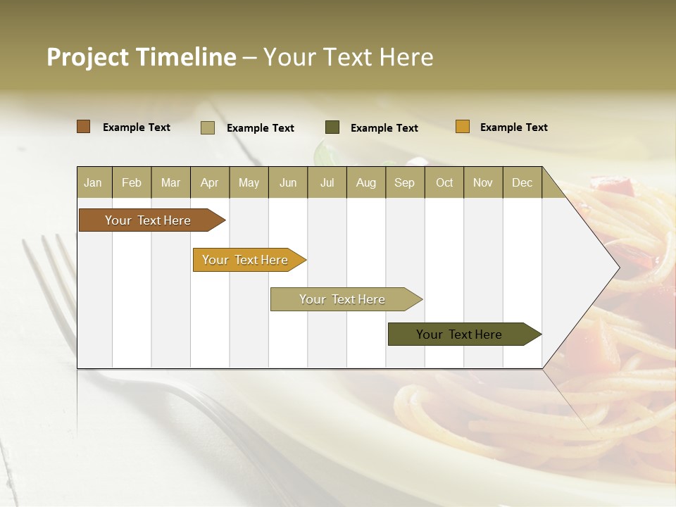 Pasta Olive Healthy PowerPoint Template
