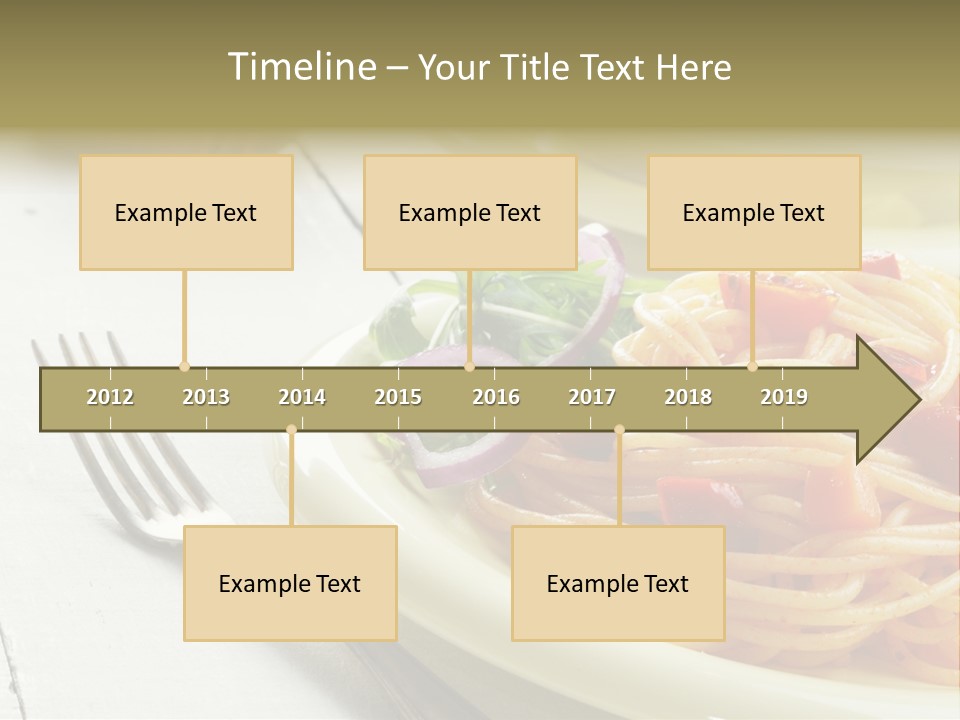 Pasta Olive Healthy PowerPoint Template