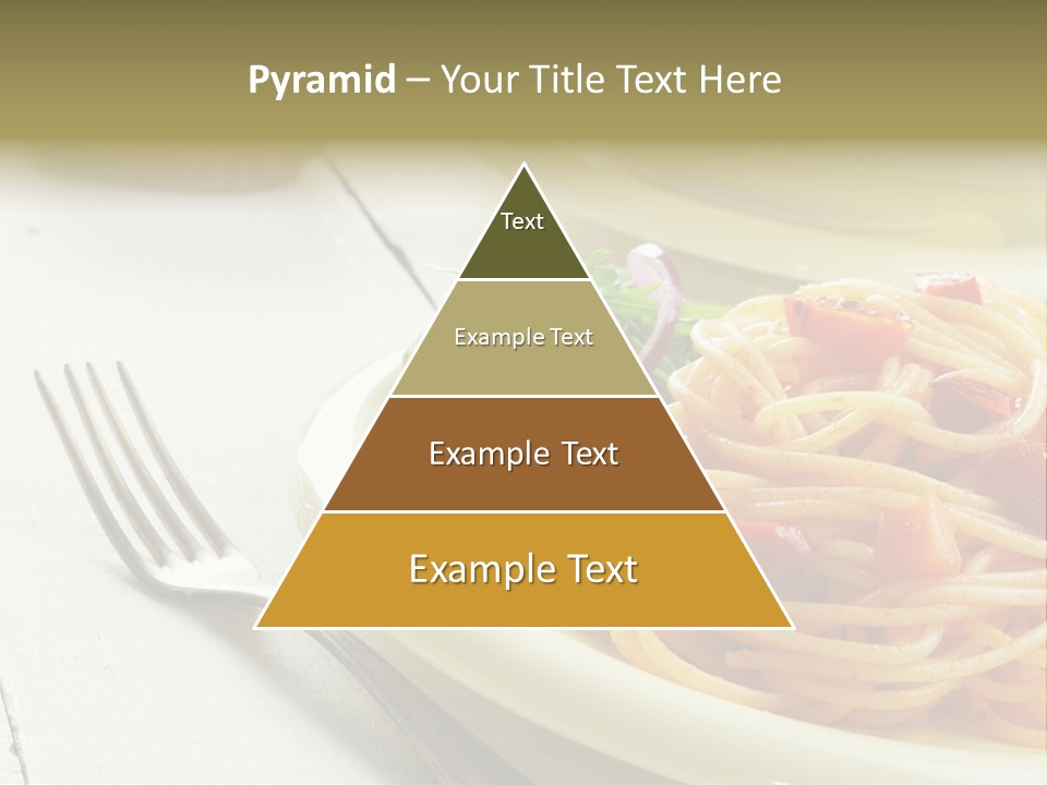 Pasta Olive Healthy PowerPoint Template