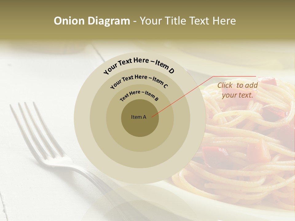 Pasta Olive Healthy PowerPoint Template