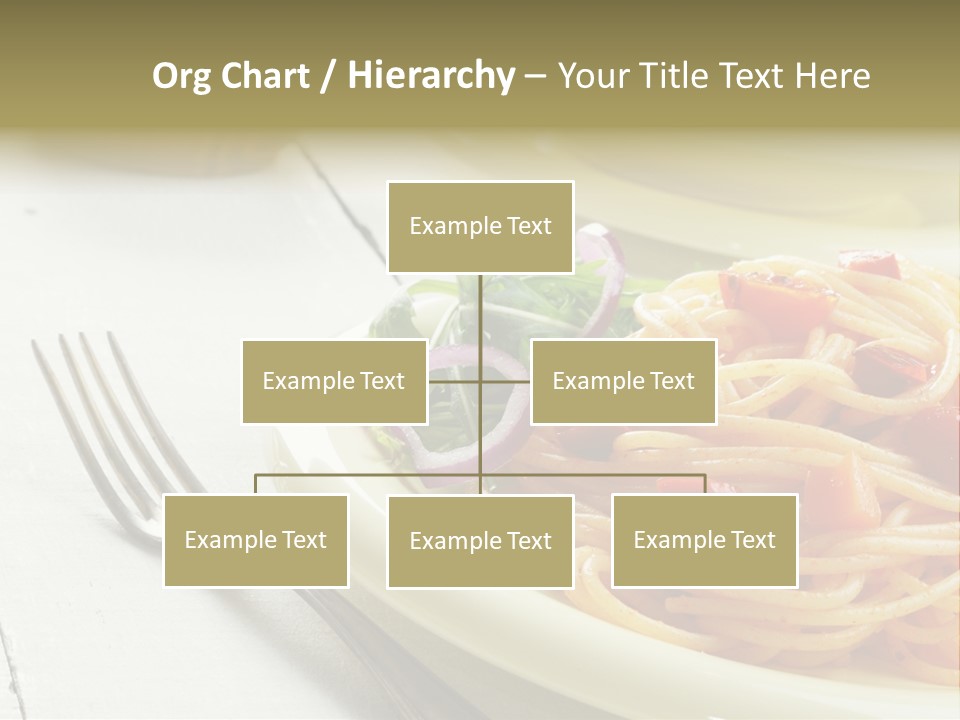 Pasta Olive Healthy PowerPoint Template