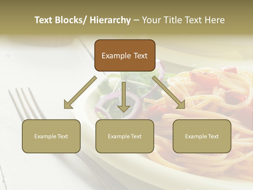 Pasta Olive Healthy PowerPoint Template