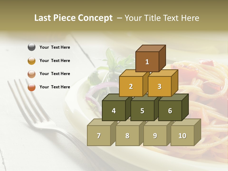 Pasta Olive Healthy PowerPoint Template