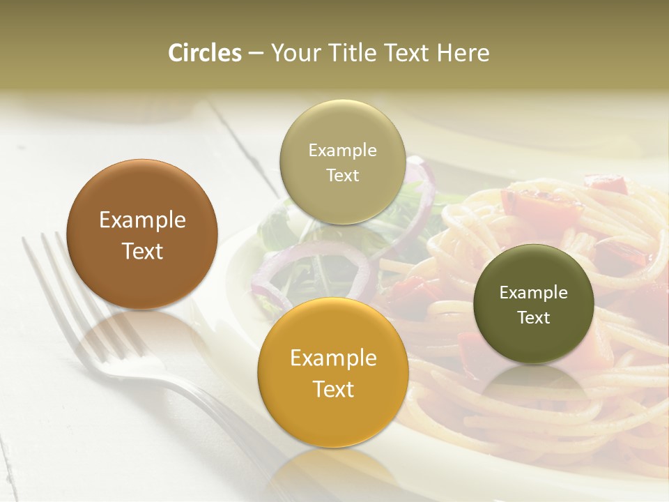 Pasta Olive Healthy PowerPoint Template