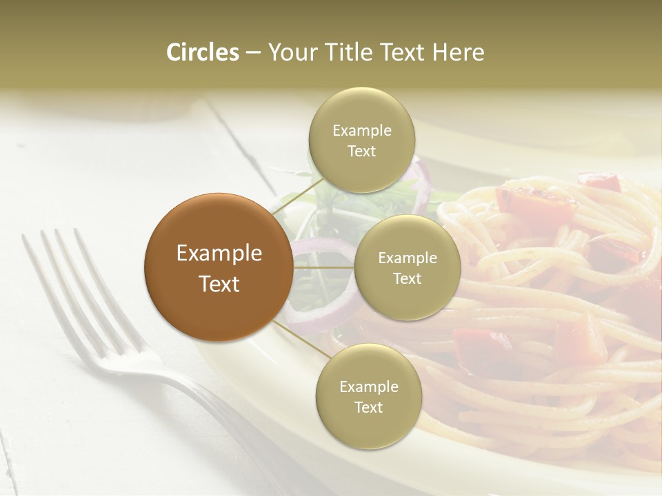 Pasta Olive Healthy PowerPoint Template